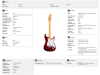 Fender Standard STRAT MN WPG CND Fender Standard STRAT MN WPG CND